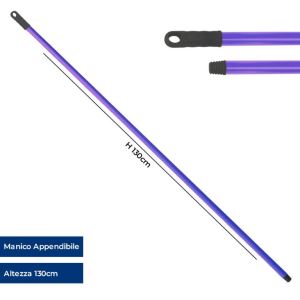 MANICI FERRO 130 CM VIOLA