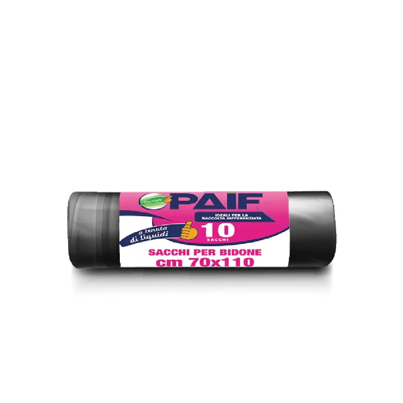 SACCHI N.U.NERA 70X110 10PZ