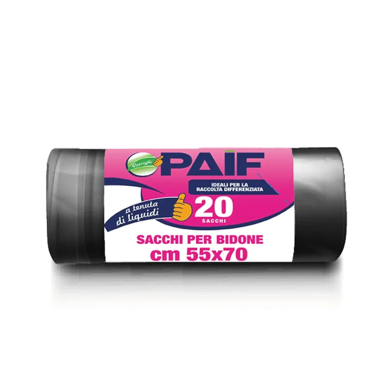 SACCHI N.U.NERA 55X70 20PZ