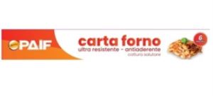 ROTOLO CARTA FORNO 6MT