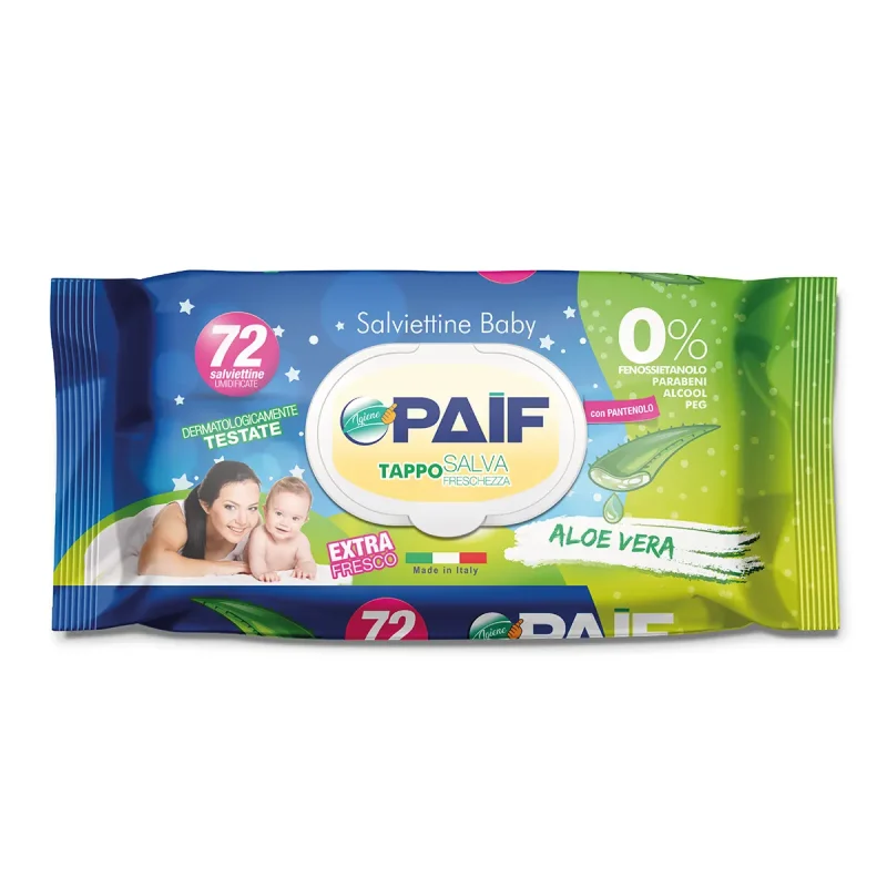 SALVIETTINE 72PZ ALOE VERA