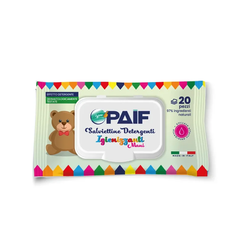 SALVIETTINE 20PZ MILLEUSI IGIENIZZA