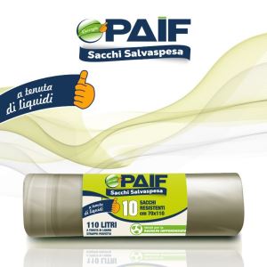 SACCHI SALVASPESA 70X110 10PZ AMBRA