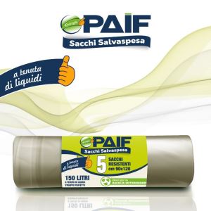 SACCHI SALVASPESA 90X120 5PZ AMBRA