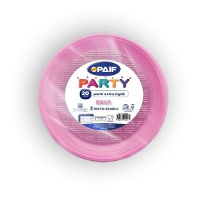 PIATTI COLOR 20PZ ROSA