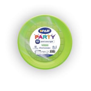 PIATTI COLOR 20PZ VERDE