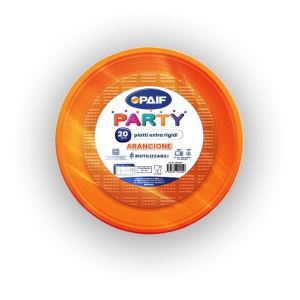 PIATTI COLOR 20PZ ARANCIO