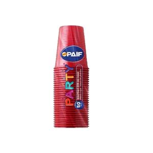 BICCHIERE PLAST.200CC 50PZ ROSSO