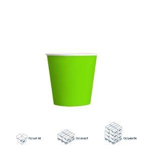 BICCHIERE CAFFÈ 75ML 50PZ VERDE