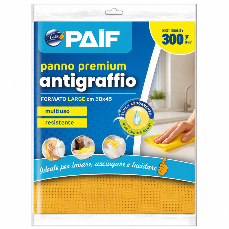 Panno Premium Antigraffio cm 38x45