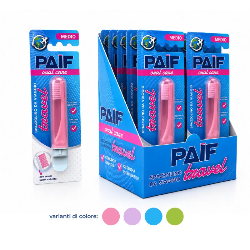 Paif Spazzolino da Viaggio Travel