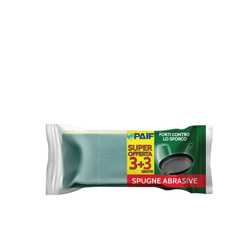 SPUGNA 3PZ PIU 3PZ OMAGGIO