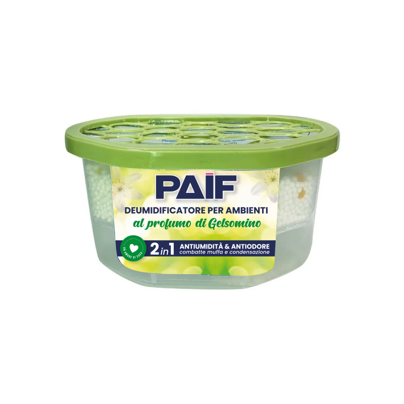 PAIF Deumidificatore per Ambienti al Profumo di Gelsomino – 400 ml