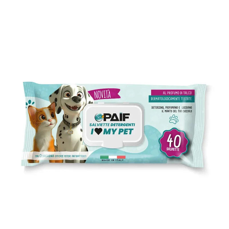 I LOVE MY PET SALVIETTE 20PZ XXL